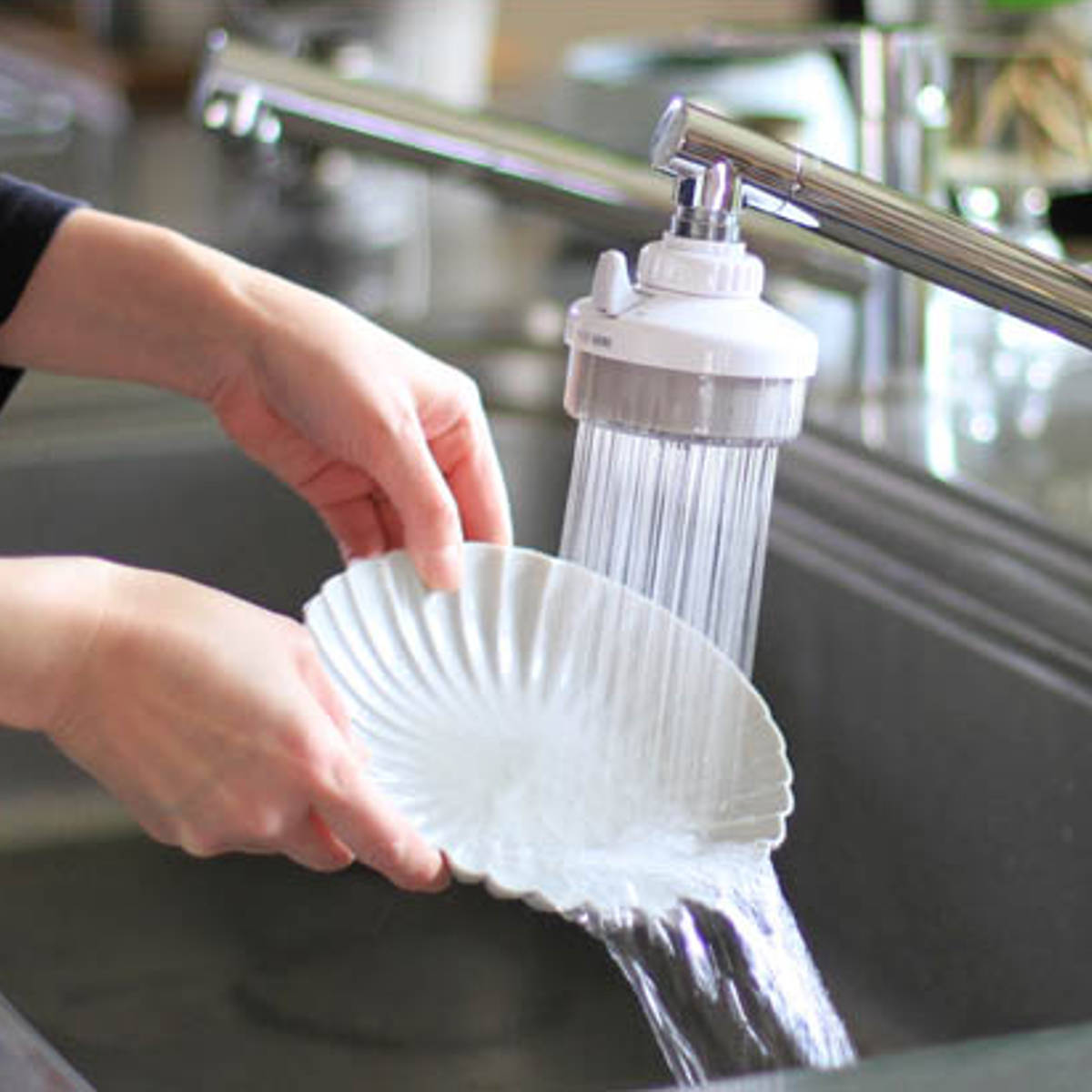 浄水蛇口 シャワー 節水機能 クリピーレNX5